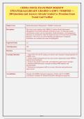 CHIMA Mock Exam Prep 2026 &vert; 400&plus; Questions & Answers &vert; Already Graded A&plus; &vert; 100&percnt; Verified