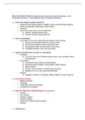 NUR 2392 MDC2 EXAM 1 Study Guide&colon; Cancer Growth&comma; Incidence&comma; and Treatment Factors &vert; 2026 Update with complete solutions&period;