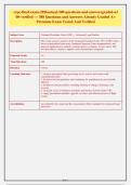 CrPC Final Exam 2026 &vert; 388 Questions and Answers &ndash; Already Graded A&plus; &vert; Criminal Procedure Code &lpar;Advanced Legal Studies&rpar;