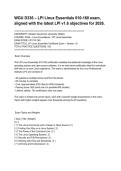 WGU D336 &ndash; LPI Linux Essentials 010-160 exam&comma; aligned with the latest LPI v1&period;6 objectives for 2026&period; &period;pdf&NewLine;&NewLine;