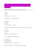 Radiologic Pathology Final Exam with Guaranteed Pass Solutions 2026-2027 Updated&period;