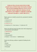 NURS 611 EXAMS 1&comma; 2&comma; 3&comma; 4 & FINAL EXAM &lpar;MARYVILLE&rpar; NEWEST 2026 PACKAGE DEAL&vert; NURS611 ADVANCED PATHOPHYSIOLOGY EXAMS REVIEWS WITH COMPLETE REAL EXAM QUESTIONS AND CORRECT VERIFIED ANSWERS&sol; ALREADY GRADED A&plus; &lpar;MOST RECENT EXAMS&excl;&excl;&rpar;