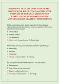 BIO 251 FINAL EXAM AND STUDY GUIDE NEWEST &NewLine;2026 TEST BANK&vert; BIO 251 FINAL EXAM PREP WITH &NewLine;COMPLETE 450 REAL EXAM QUESTIONS AND &NewLine;CORRECT DETAILED ANSWERS &lpar;VERIFIED &NewLine;ANSWERS&rpar; ALREADY GRADED A&plus; &lpar;MOST RECENT&excl;&excl;&rpar;