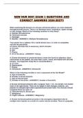 NUR 6001&sol;NURS 6001 PACKAGED EXAMS&excl;&excl;