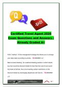 Certified Travel Agent &lpar;CTA&rpar; 2026 Exam Study Guide &vert; 700&plus; Travel Industry Exam Questions and Answers on CRS Systems&comma; Ticketing&comma; Tourism Geography&comma; Customer Service & Travel Insurance