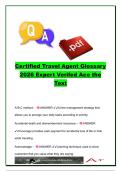 CERTIFIED TRAVEL AGENT EXAM COMPLETE PACKAGE DEAL