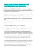 Black Seal&colon; NJ- High Pressure Exam Prep Questions with Solutions&period;