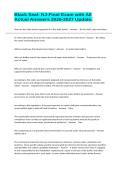 Black Seal&colon; NJ-Final Exam with All Actual Answers 2026-2027 Update&period;