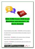 NHA CCMA EXAM COMPLETE PACKAGE DEAL
