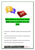 NHA CCMA EXAM COMPLETE PACKAGE DEAL