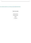 NU 674 WEEK 3 CASE STUDY &vert; 2026 UPDATE &vert; WITH COMPLETE SOLUTIONS&period;