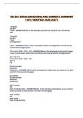GC 201 EXAM QUESTIONS AND CORRECT ANSWERS 100&percnt; VERIFIED 2026-2027&excl;&excl;