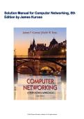 Solution Manual for Computer Networking 8th Edition Kurose