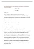 NU 674 WEEK 8 SOAP NOTE&semi; FOLLOW-UP VISIT &vert; 2026 UPDATE &vert; WITH COMPLETE SOLUTIONS - HERZING&period;