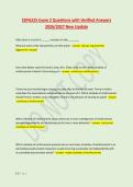 EDF6225 Exam 2 Questions with Verified Answers &NewLine;2026&sol;2027 New Update