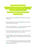 Asbestos Supervisor Examination  &NewLine;Comprehensive Resource To Help You Ace 2026-2027 Exams &NewLine;Includes Frequently Tested Questions With ELABORATED &NewLine;100&percnt; Correct COMPLETE SOLUTIONS &NewLine;Guaranteed Pass First Attempt&excl;&excl; Current Update&excl;&excl; &NewLine;Instant Download Pdf 