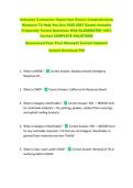 Asbestos Contractor&sol; Supervisor Exams Comprehensive &NewLine;Resource To Help You Ace 2026-2027 Exams Includes &NewLine;Frequently Tested Questions With ELABORATED 100&percnt; &NewLine;Correct COMPLETE SOLUTIONS &NewLine;Guaranteed Pass First Attempt&excl;&excl; Current Update&excl;&excl; &NewLine;Instant Download P