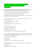 Nu671 Midterm 1 Review Questions for Final Exam and All Correct Answers&period;