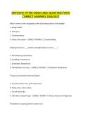 Orthotics Certification Exam Questions with 100&percnt; Correct Answers &vert; Latest Version &lpar;2026&sol;2027&rpar; Expert Verified