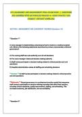 ATI LeAdershIp And MAnAgeMenT FInAL exAM 2026&vert;&vert;&vert;&vert;quesTIons&NewLine;And Answers wITh rATIonALes&sol;grAded A&plus;&sol;2026 updATe&sol;100&percnt;&NewLine;correcT &sol;InsTAnT downLoAd 