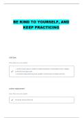 NURS 3661 EXAM 1 REVIEW QUESTIONS WITH 100&percnt; CORRECT ANSWERS