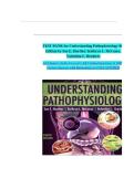 Test Bank for Understanding Pathophysiology&comma; 8th Edition by Sue E&period; Huether&comma; Kathryn L&period; McCance and Valentina L&period; Brashers isbn-9780323937283