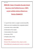 MCB 450 EXAM 1&comma; 2 & 3 STUDY GUIDE &ndash; COMPREHENSIVE NOTES & PRACTICE QUESTIONS