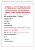 MDC III EXAM 2 STUDY GUIDE &ndash; PRACTICE QUESTIONS & ANSWERS