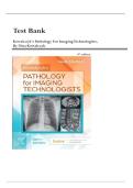 Test Bank for Kowalczyk&rsquo;s Pathology for Imaging Technologists&comma; 9th Edition &lpar;Heidi Shelton&rpar; &vert; 2026 Latest Update