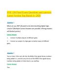EEE 120 Final Exam Questions and Answers Latest Version Top Rated A&plus; 2026