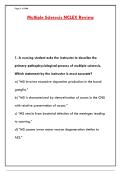 MULTIPLE SCLEROSIS NCLEX REVIEW&colon; KEY CONCEPTS&comma; SYMPTOMS&comma; & NURSING INTERVENTIONS