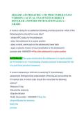 2026-2027 ATI PEDIATRIC CMS PROCTORED EXAM &NewLine;VERSION 1&sol;ACTUAL EXAM WITH CORRECT &NewLine;DETAILED ANSWERS WITH RATIONALES&sol;A&plus; &NewLine;GRADE