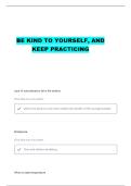 NUR 104 TEST 1 REVIEW QUESTIONS WITH 100&percnt; CORRECT ANSWERS