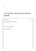 ACCT 330 exam 2 WSU  Review Exam Questions & Answers &vert; 100&percnt; Verified solutions &vert;Questions with Correct Answers