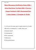 NAMS MENOPAUSE CERTIFICATION EXAM 2026&colon; COMPLETE GUIDE & PRACTICE TEST &vert; NAMS NCMP 2026
