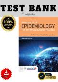 Full Test Bank & Advanced Instructor Resource Guide for Principles of Epidemiology for Advanced Nursing Practice&colon; A Population Health Perspective by Mary Beth Zeni Complete Chapter-by-Chapter Coverage Verified Questions & Correct Answers Detailed Rational