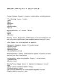 TIM 304 EXAM 1 &lpar;CH&period; 1-6&rpar; STUDY GUIDE