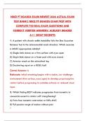 NBCE PT BOARDS EXAM NEWEST 2026 ACTUAL EXAM TEST BANK &vert; COMPLETE PRACTICE QUESTIONS & ANSWERS