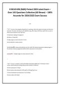 &num; NCLEX-RN &lpar;NGN&rpar; Pretest 2023 Latest Exam &ndash; &NewLine;Over 145 Questions Collection &lpar;60 Shown&rpar; &ndash; 100&percnt; &NewLine;Accurate for 2024&sol;2025 Exam Success