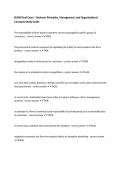 BUSN Final Exam &ndash; Business Principles&comma; Management&comma; and Organizational Concepts Study Guide