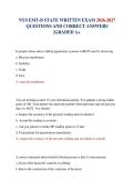 NYS EMT-B STATE WRITTEN EXAM 2026-2027 QUESTIONS AND CORRECT ANSWERS &vert;GRADED A&plus;