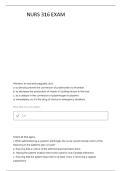 NURS 316- PHARM TEXT BOOK QUIZ QUESTIONS AND CORRECT ANSWERS &vert; NEW UPDATE 2026&sol;2027
