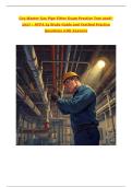 G33 Master Gas Pipe Fitter Exam Practice Test 2026&ndash;2027 &ndash; NFPA 54 Study Guide and Verified Practice Questions with Answers