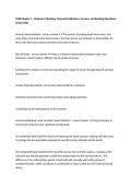 CQIB Chapter 1 &ndash; Business of Banking&colon; Financial Institutions&comma; Services&comma; and Banking Operations Study Guide