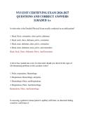 NYS EMT CERTIFYING EXAM 2026-2027 QUESTIONS AND CORRECT ANSWERS &vert;GRADED A&plus;
