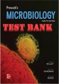Test Bank&colon; Prescott's Microbiology &lpar;12th Edition&rpar; &ndash; Willey&comma; Sandman&comma; & Wood &vert; Complete Exam Questions & Verified Answers &vert; A&plus; Graded