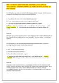 HESI Exit Exam Questions and Answers Latest Update 2025&sol;2026 Complete Nursing Exam Prep with Detailed Rationales A&plus;