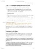 LIFESCI 30B Lab 1 - Feedback Loops and Oscillations&period;ipynb Kernel&colon; Python 3 &lpar;CoCalc&rpar; SUMMER 2026 University of California