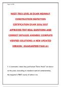 NICET TR03 LEVEL III HIGHWAY CONSTRUCTION INSPECTION CERTIFICATION &vert; EXAM GUIDE & REQUIREMENTS