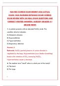 NLN NEX SCIENCE EXAM NEWEST 2026 ACTUAL EXAM &ndash; FULL PRACTICE TEST & QUESTIONS